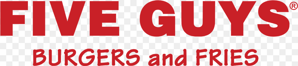 Five Guys Burgers And Fries, Text Free Png