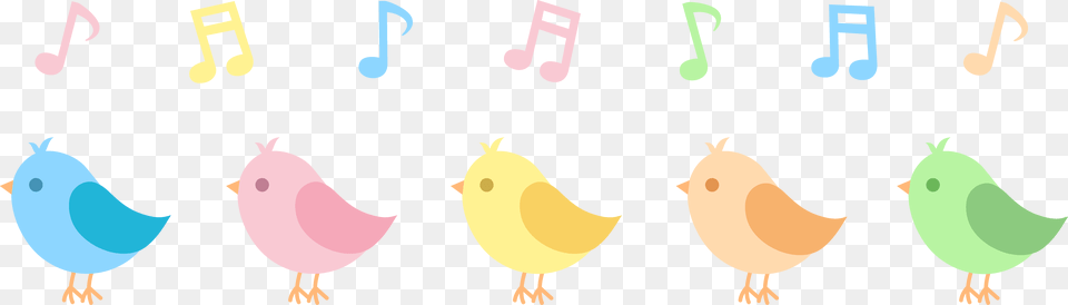 Five Little Song Birds, Text, Animal, Bird, Number Png Image
