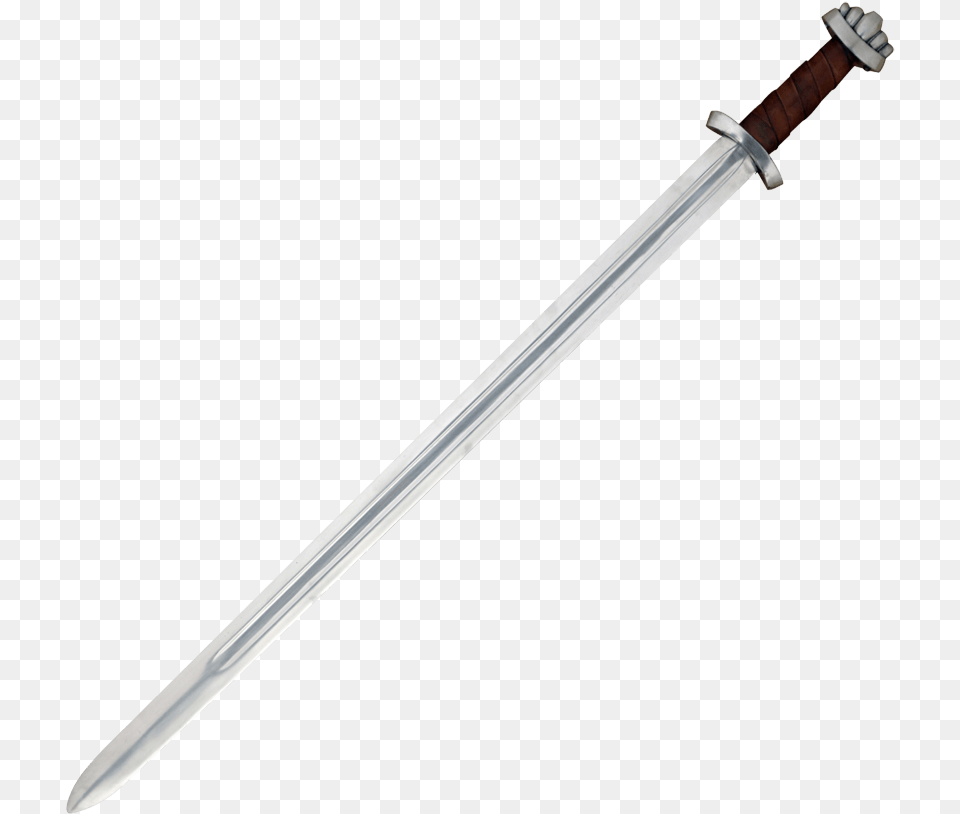 Five Lobe Viking Sword Clear Ball Point Pen, Weapon, Blade, Dagger, Knife Free Png Download