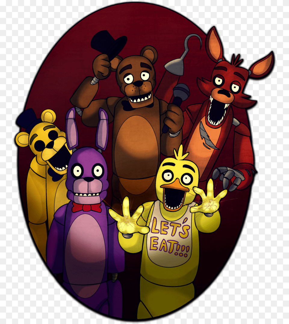 Five Nights At, Cartoon, Baby, Person Png Image