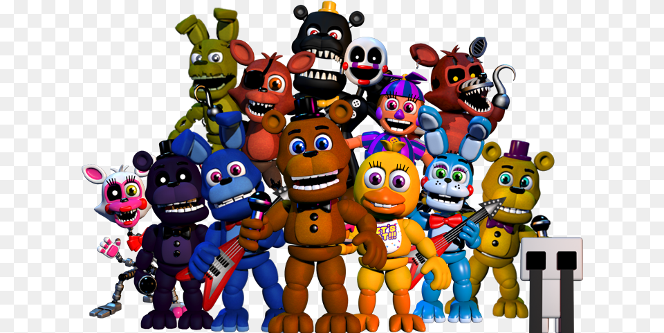 Five Nights At Freddy S, Baby, Person, Toy Png Image