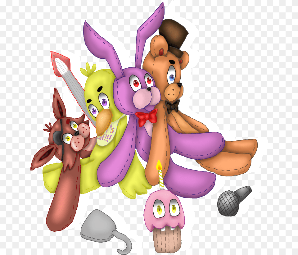 Five Nights At Freddy S By Nianuu Five Nights At, Book, Comics, Publication, People Free Png Download