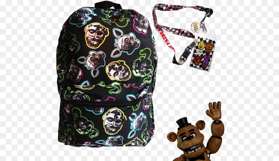 Five Nights At Freddy S Five Nights At Freddy39s Plush Backpacks, Backpack, Bag, Accessories, Handbag Png Image
