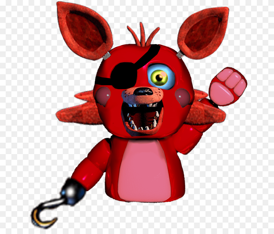 Five Nights At Freddy S Fnaf Foxy Hand Puppet, Toy, Face, Head, Person Free Png