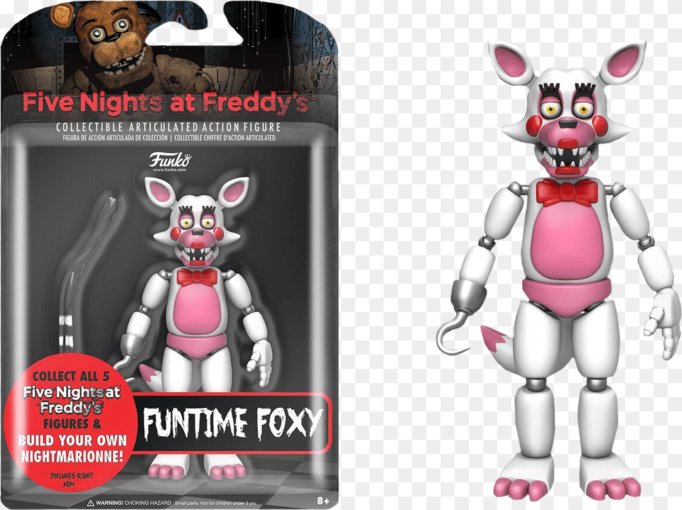Five Nights At Freddy S Foxy Funko Fnaf Funtime Foxy, Robot, Toy Png