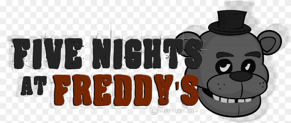 Five Nights At Freddy S Logo By Nuryrush D83oz46 Five Nights At Freddy39s Freddy Bonnie Chica Foxy, Chess, Game, Face, Head Free Png Download