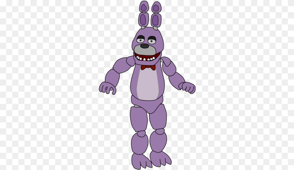 Five Nights At Freddy39s Bonnie Dibujo, Cartoon, Purple, Nature, Outdoors Png Image