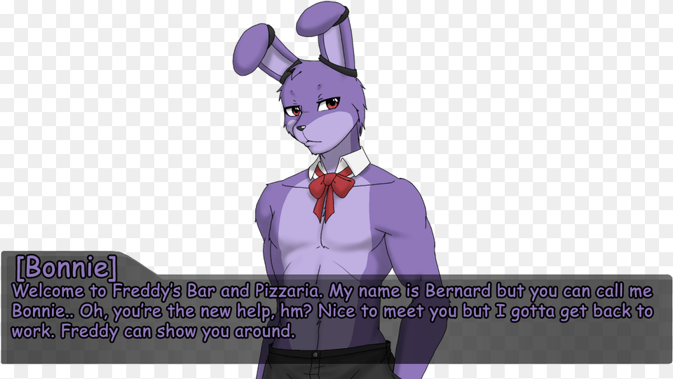 Five Nights At Freddy39s Bonnie Sexy, Purple, Book, Comics, Publication Free Png
