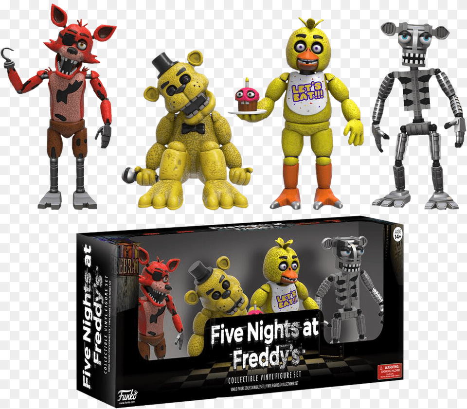 Five Nights At Freddy39s Figures, Toy, Baby, Person, Robot Free Transparent Png