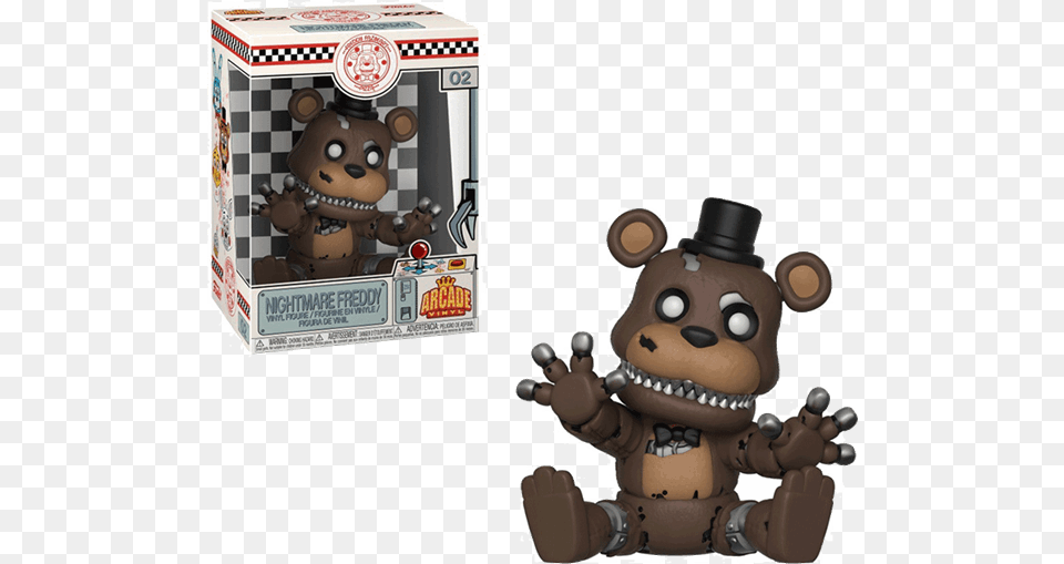 Five Nights At Freddy39s Fnaf Arcade Vinyl Figures, Food, Sweets, Plush, Toy Free Png