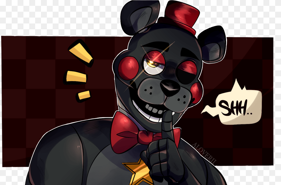 Five Nights At Freddy39s Pizzeria Simulator Lefty Fanart Free Png