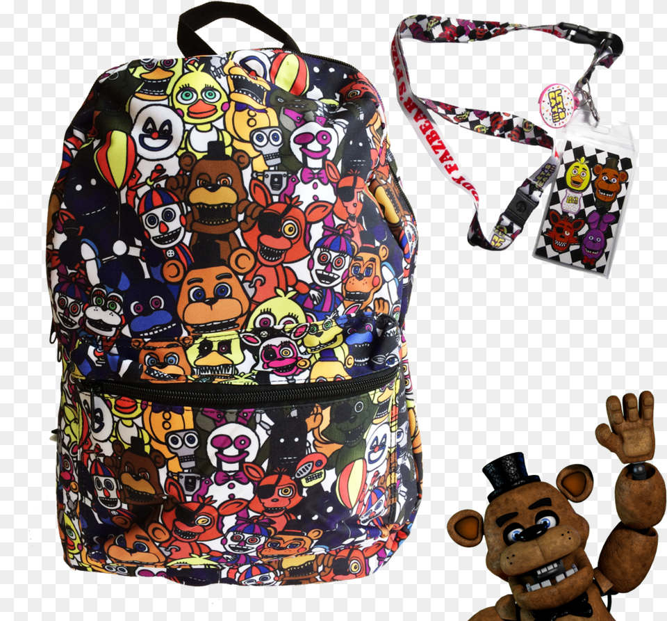 Five Nights At Freddy39s Plush Backpacks, Backpack, Bag, Accessories, Handbag Free Png
