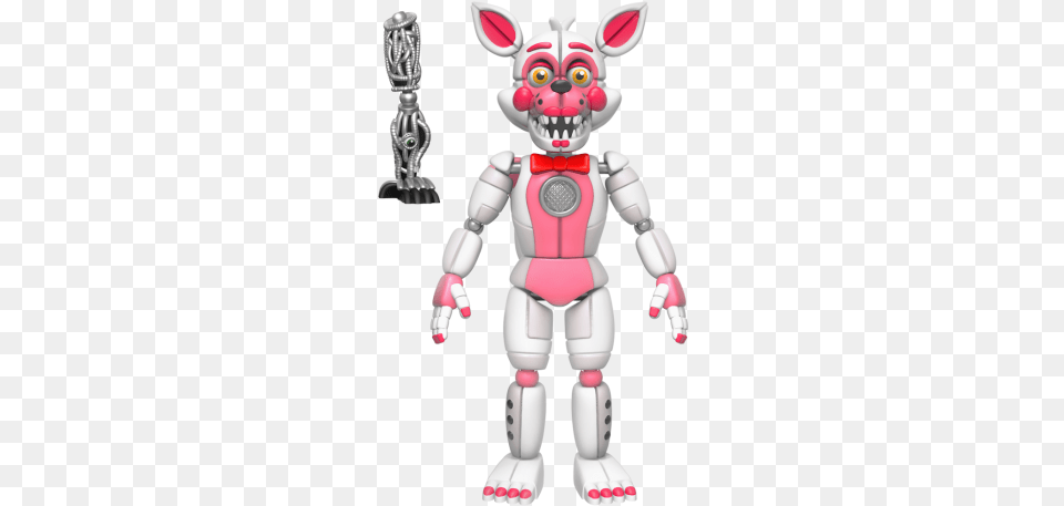 Five Nights At Freddy39s Sister Location Fnaf Action Figures Funtime Foxy, Robot, Smoke Pipe Png