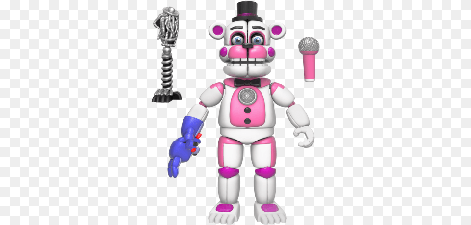 Five Nights At Freddy39s Sister Location Funtime Freddy Action Figure, Robot, Baby, Person Png Image