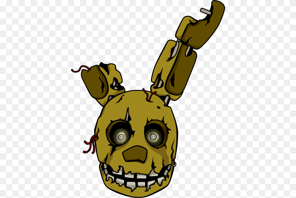 Five Nights At Freddy39s Springtrap Head, Face, Person Png