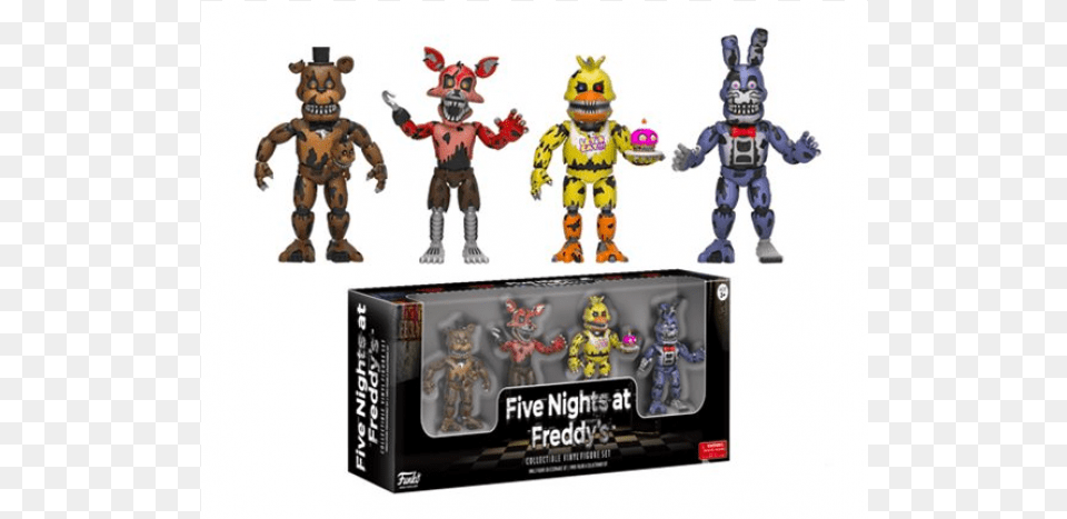 Five Nights At Freddy39s Vinyl Figures, Toy, Robot Free Png