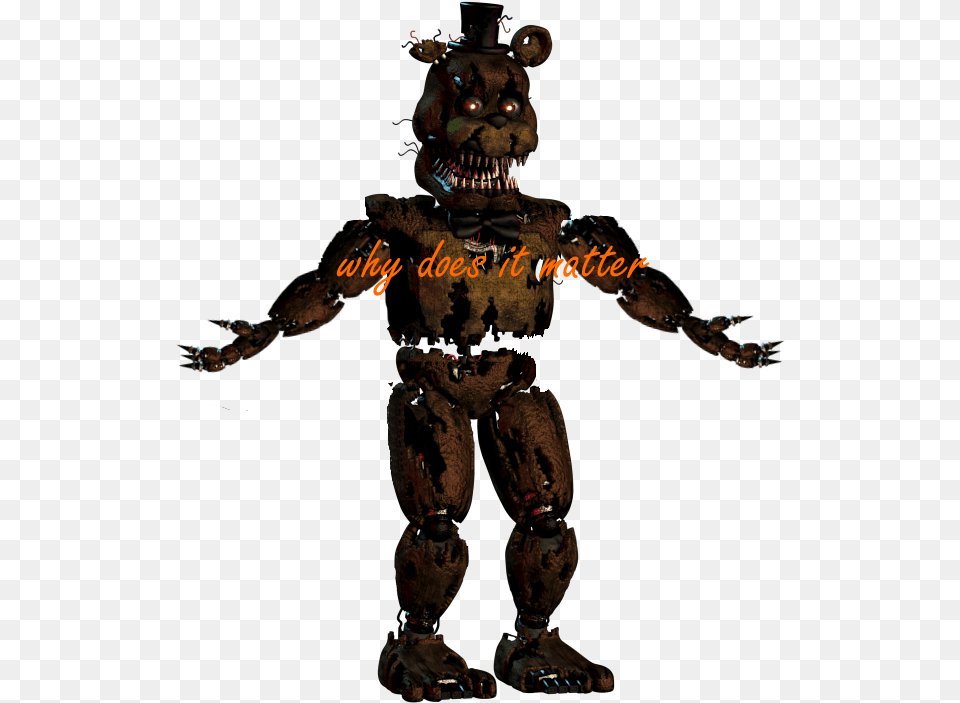 Five Nights At Freddyamp Fnaf Nightmare Freddy, Adult, Male, Man, Person Free Png