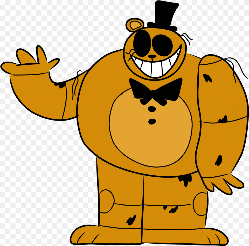 Five Nights At Freddys 2 Golden Freddy, Cartoon, Baby, Person Png Image