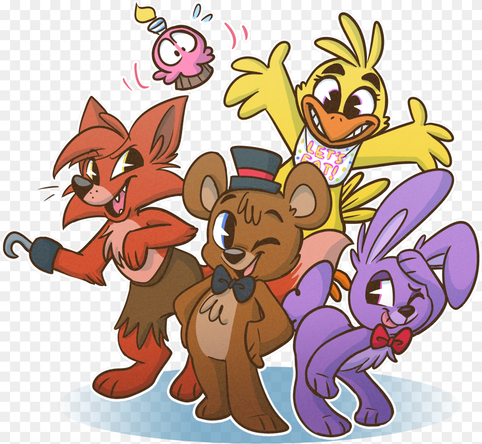 Five Nights At Freddys Image Five Nights At Freddy39s Fan Art, Book, Comics, Publication, Cartoon Free Transparent Png