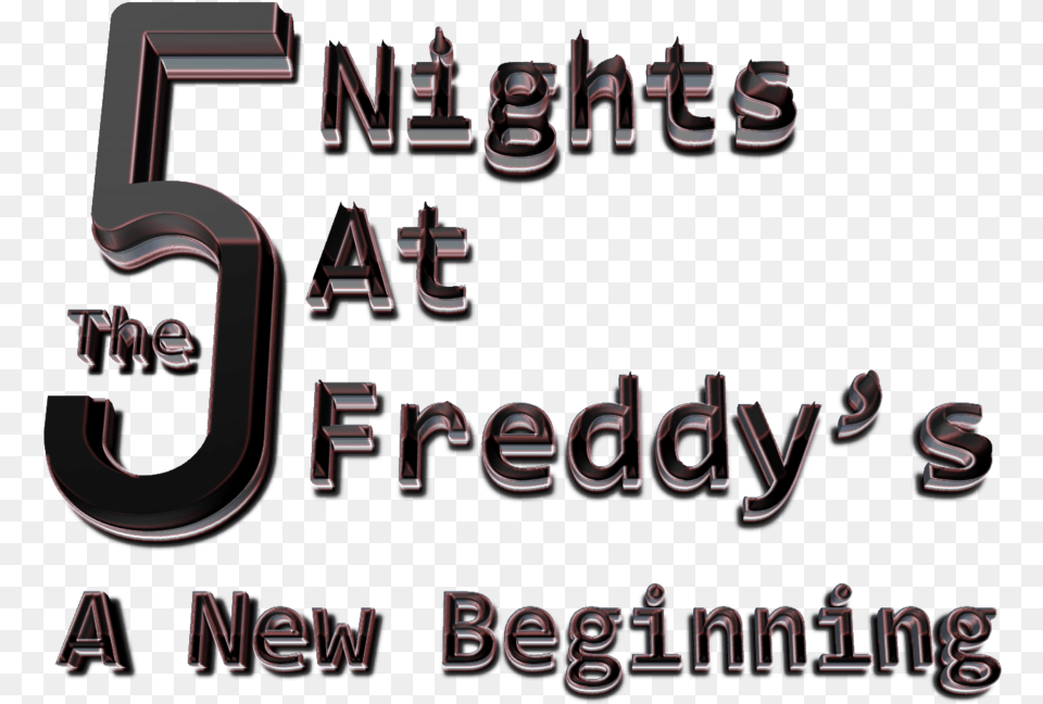 Five Nights At Freddys Logo Five Nights At Freddy39s 5 Logo, Text, Alphabet Png