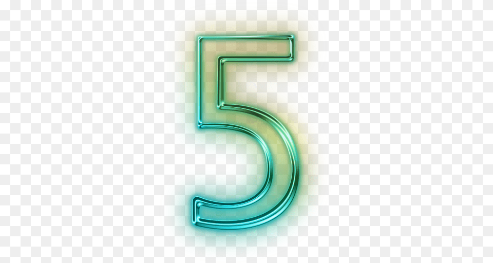 Five Number Icon, Symbol, Text, Mailbox Png Image