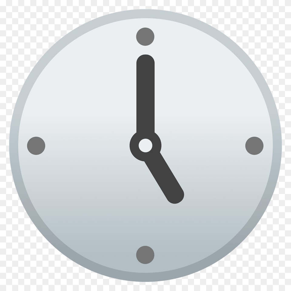 Five Oclock Emoji Clipart, Clock, Analog Clock, Disk Png