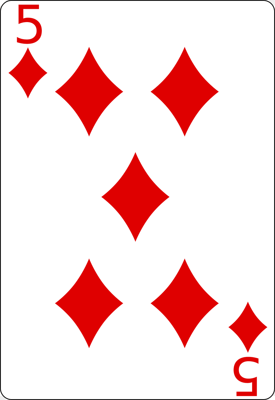 Five Of Diamonds Clipart, Logo, Symbol Free Transparent Png