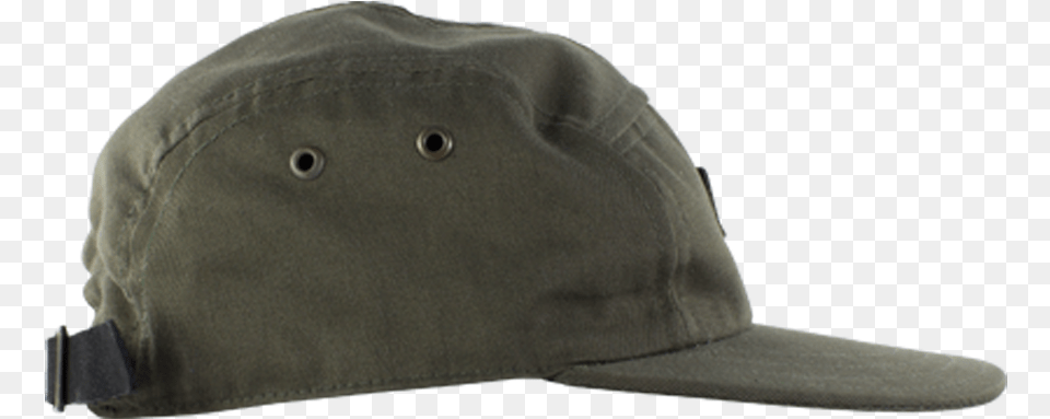 Five Panel Cap Olive Cotton Baseball Cap, Baseball Cap, Clothing, Hat Png Image