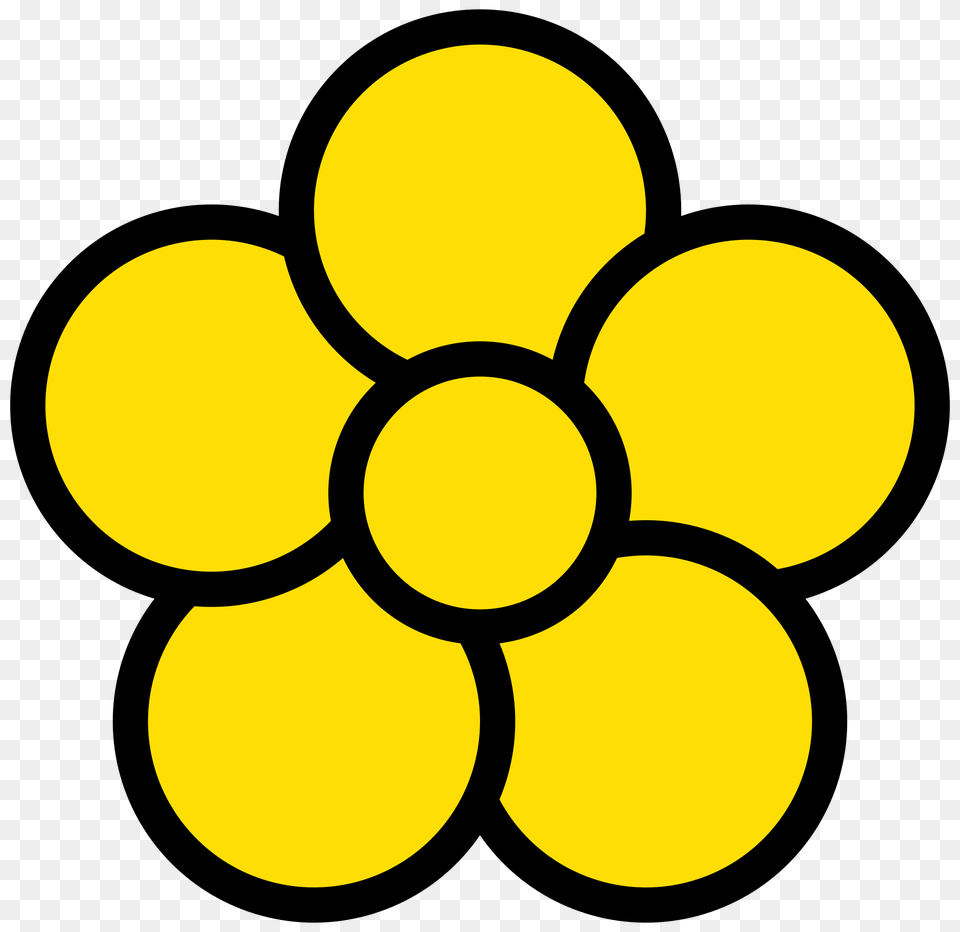 Five Petal Flower Icon, Daffodil, Plant, Astronomy, Moon Png Image