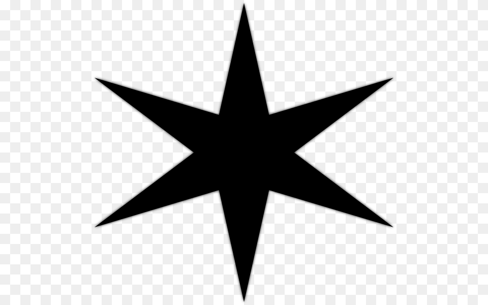 Five Pointed Star Nautical Star Clip Art, Star Symbol, Symbol, Cross Free Png Download