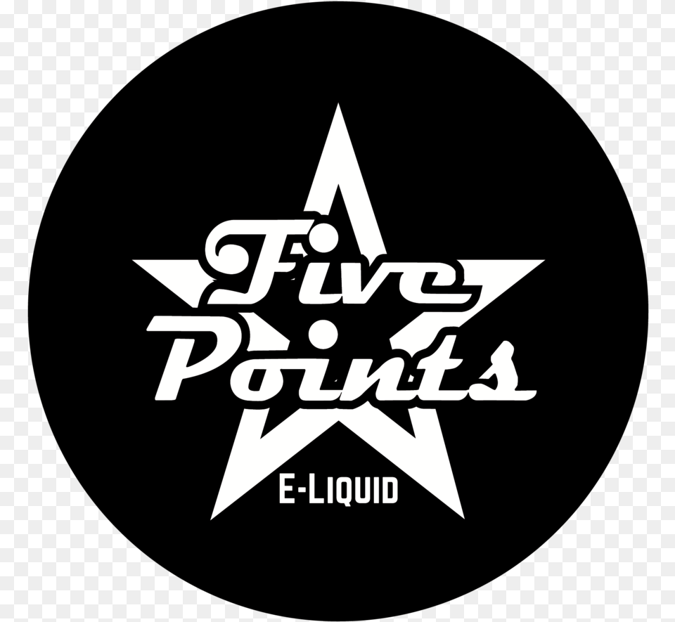 Five Points E Liquid Dot, Logo, Symbol, Star Symbol Free Png