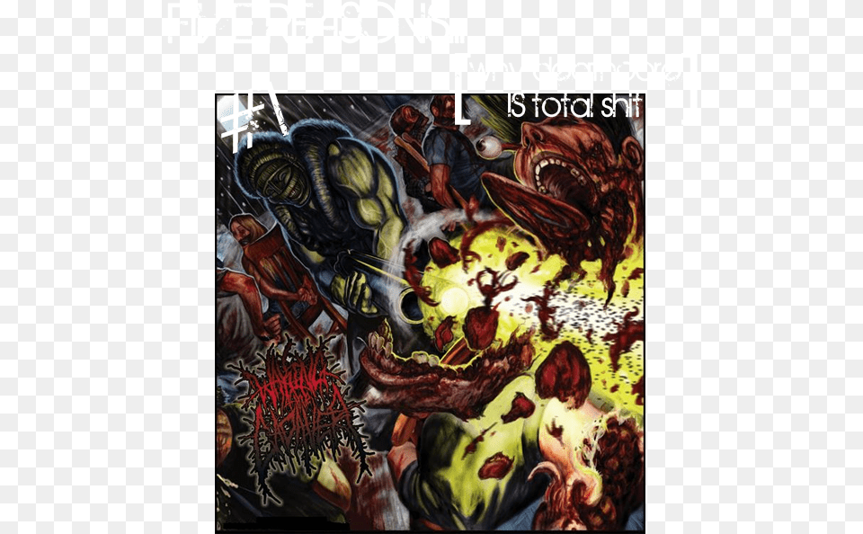 Five Reasons Why Deathcore Is Total Demon, Publication, Book, Comics, Person Png