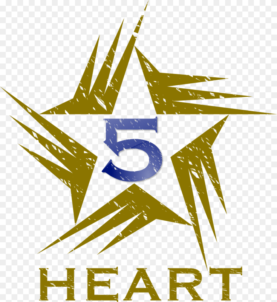 Five Star Heart Project, Symbol, Logo Free Transparent Png