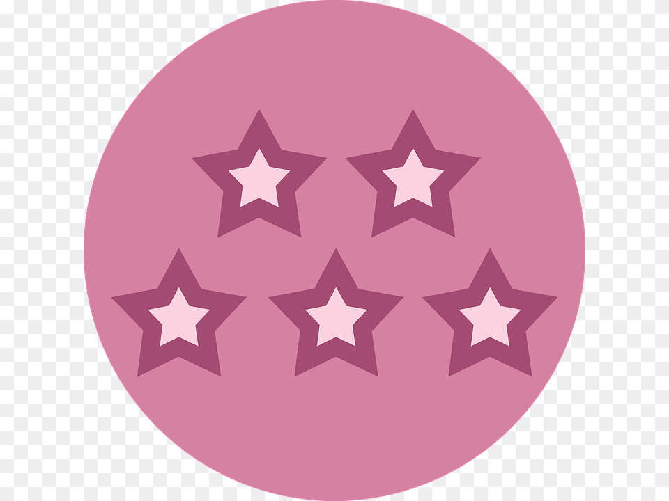 Five Stars Star Symbol, Symbol Free Transparent Png