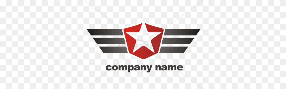 Five Stars Logo By Snlk Readymade Logo Design Witmartcom Red Color Combination Logo, Emblem, Symbol Png