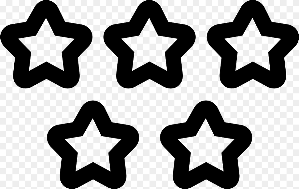 Five Stars Quality Symbol Icon Star Symbol Free Png Download