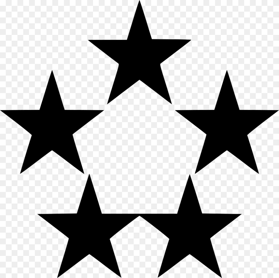 Five Stars Star S Comments 5 Star General Logo, Star Symbol, Symbol Free Transparent Png