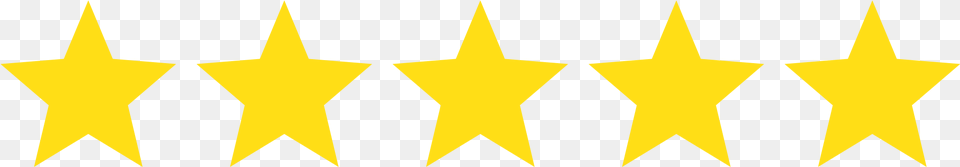 Five Yellow Stars 5 Stars Black Background, Symbol, Logo, Weapon Png