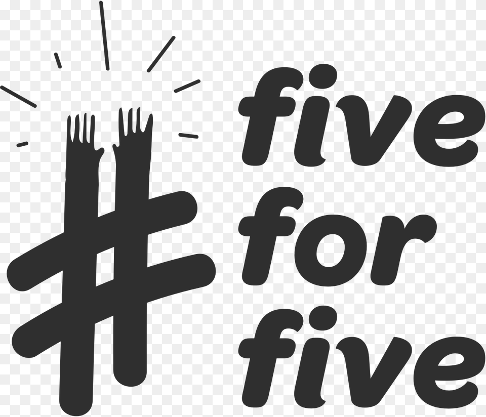 Fiveforfive Logo 5 Black2x 5 Friends Logo, Text, Keyboard, Musical Instrument, Piano Png Image