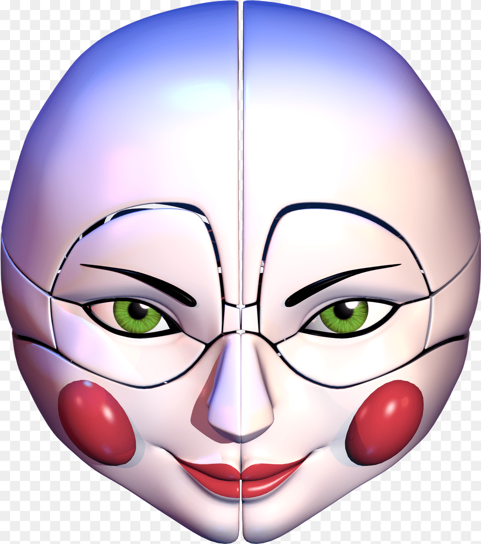 Fivenightsatfreddys Circus Baby The Fourth Closet, Mask, Person Png Image