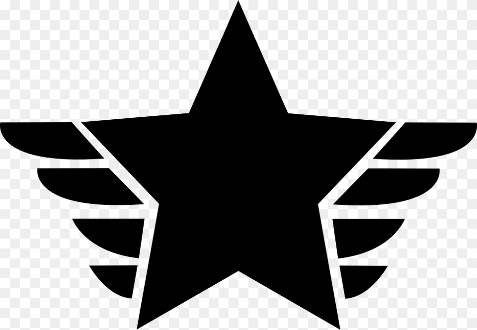 Fivepointed Star Award Symbol Star Awards Black And White, Star Symbol, Emblem, Animal, Fish Free Png Download