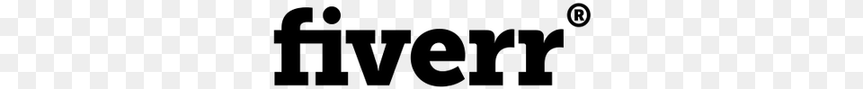 Fiverr Text Logo, Gray Free Png