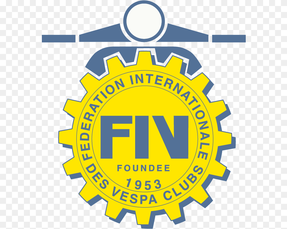 Fivnews Federation Internationale Des Vespa Clubs, Badge, Symbol, Logo, Architecture Free Transparent Png