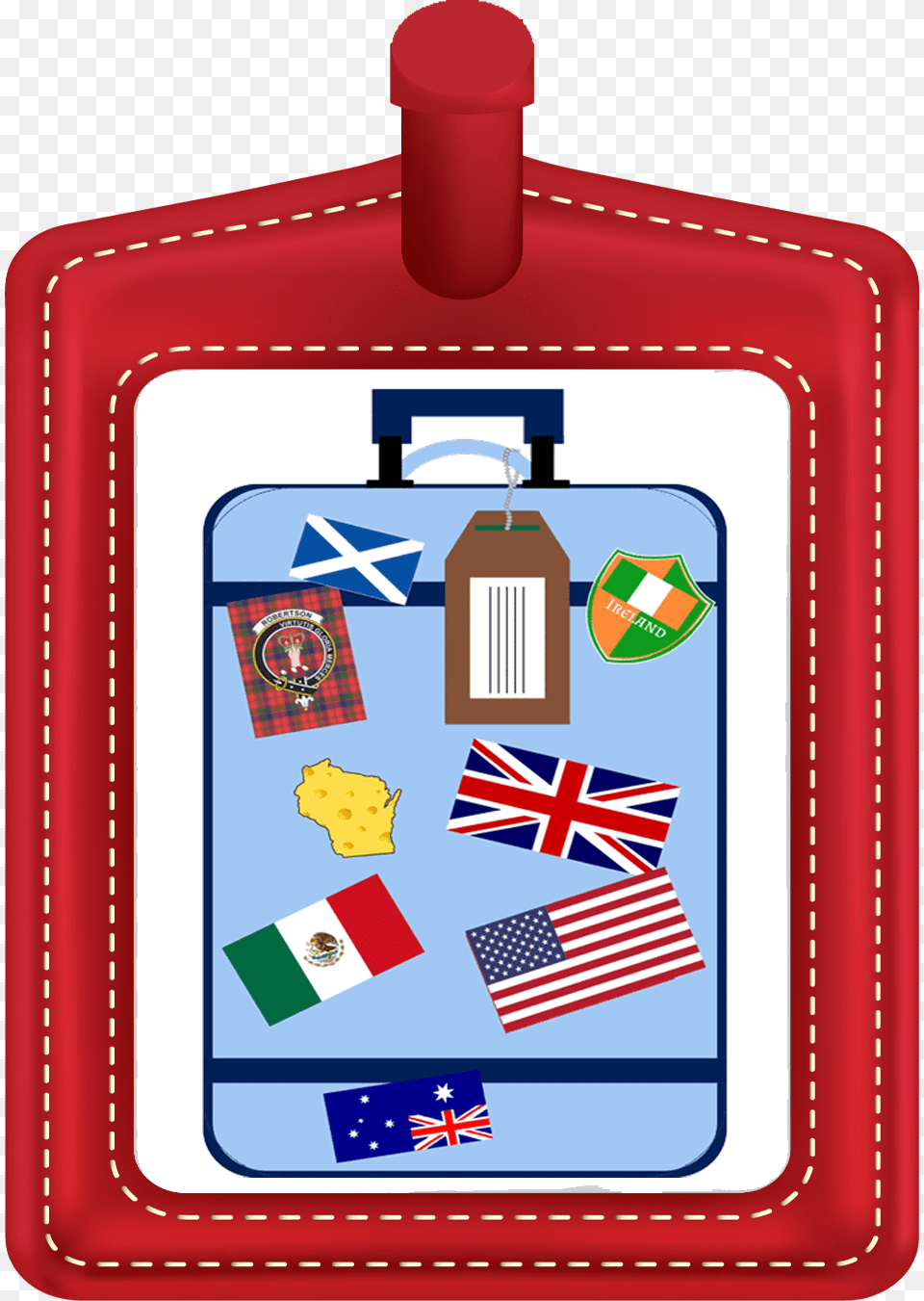 Fix My Luggage Suitcase, Flag, First Aid Free Png