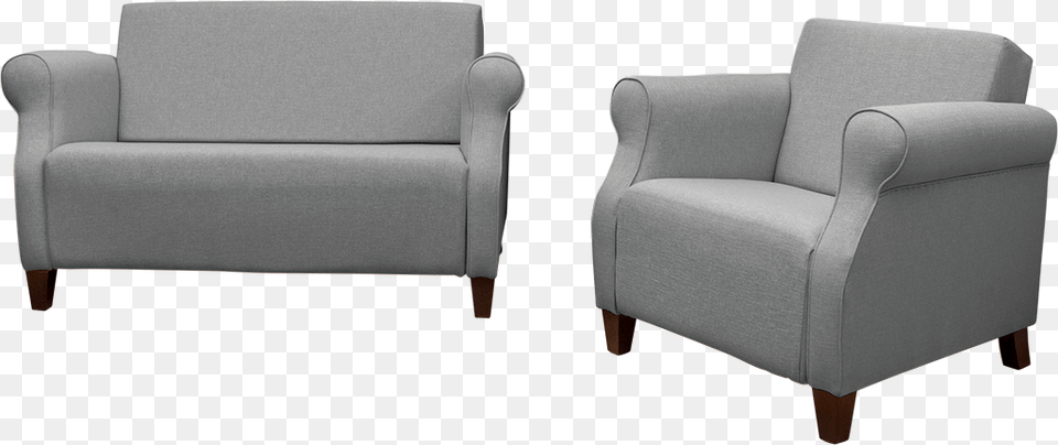 Fixed Cushion Suites With Scroll Arms Club Chair, Furniture, Armchair, Couch Free Transparent Png