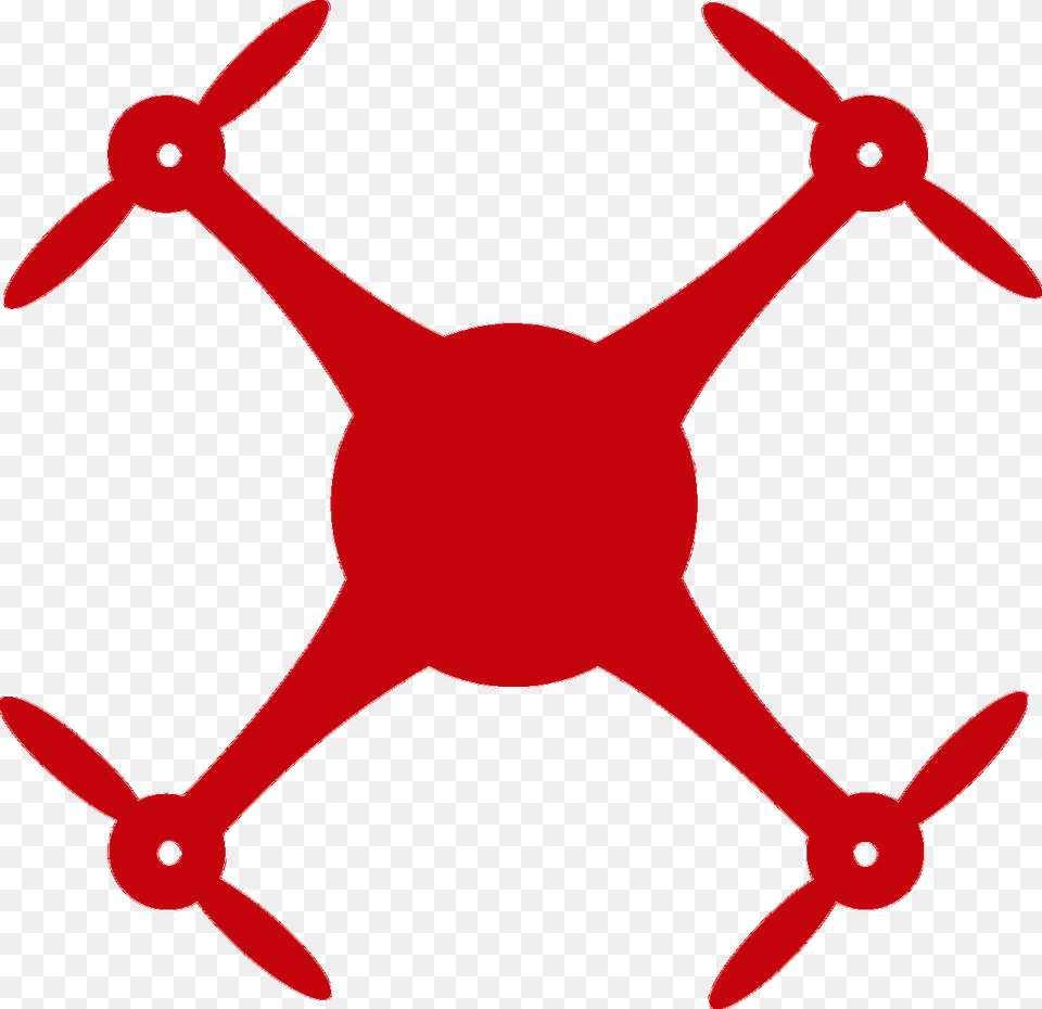 Fixed Wing Drone Icon, Red, Person Png Image