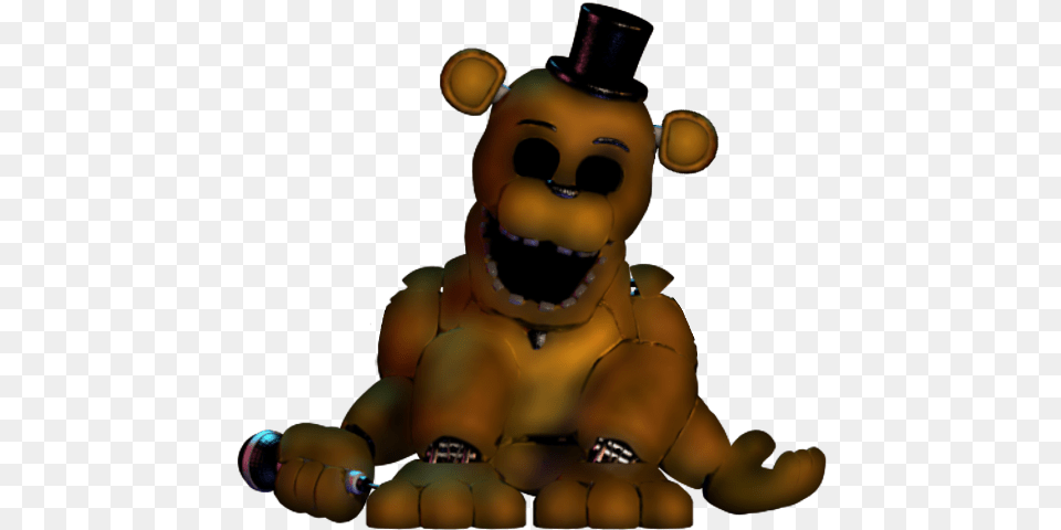 Fixed Withered Golden Freddy Model By Withered Golden Freddy Full Body, Toy Png Image