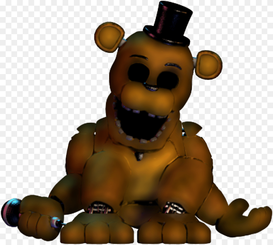 Fixed Withered Golden Freddymodel By Fixed Withered Golden Freddy, Toy Free Transparent Png
