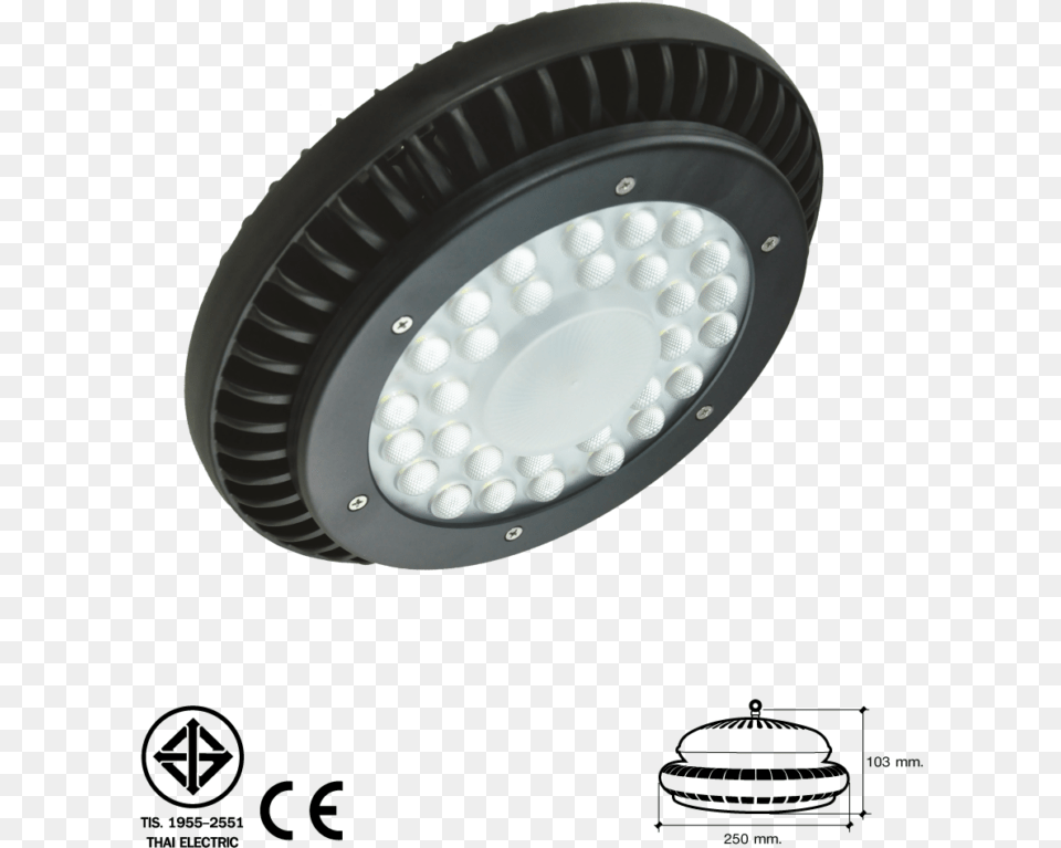Fixtureshi Tek Led Eco Series Ufo Hi Bay 100w And Light, Lighting, Ceiling Light, Medication, Pill Png
