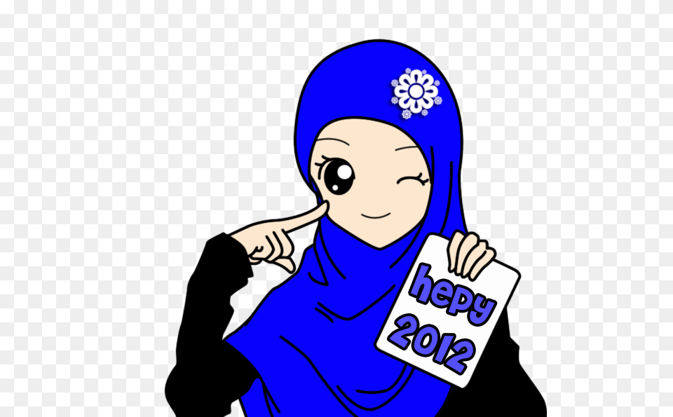 Fizgraphic Design Printing Freebies Cartoon Muslimah New Year, Baby, Person, People, Face Free Png Download